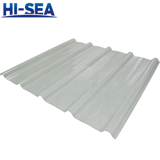 FRP Lighting Sheet with Gel Coat